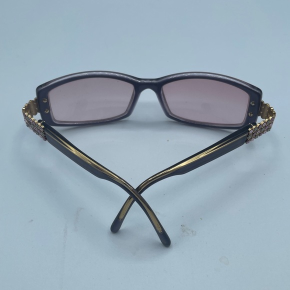 Swarovski purple sunglasses